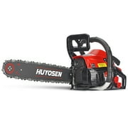 HUYOSEN Gas Chainsaw 42CC 2-Cycle 16 in. Chainsaw for Trees/Farm/Garden 4116S
