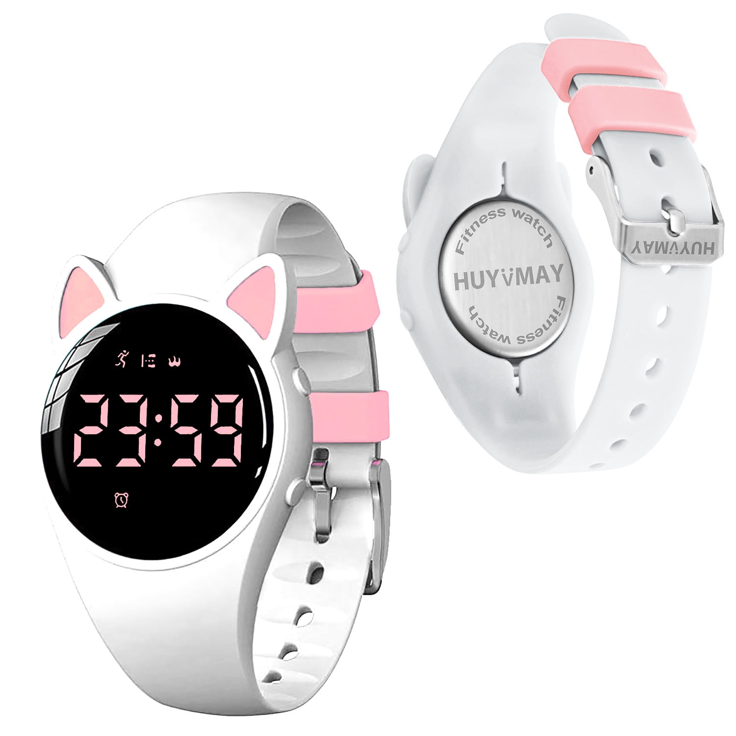 Kids Watch Pedometer for Boys Girls Waterproof Digital Sports Watch Alarm Cute Wristwatch for Kids Walmart