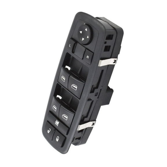 HUZOK 1pc Power Door Window Control Switch Front Left Driver Side Green for Chrysler 200 2.4L/3.6L 15-17,for Dodge for Dart 1.4L/2.0L/2.4L 13-16,for Jeep for Cherokee 2.4L/3.2L 14-17