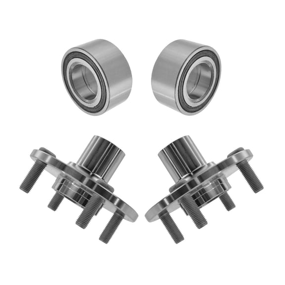 HUZOK 2pcs Wheel Hub and Bearing Set Kit Assembly Right Passenger Left Driver Front Side for Scion for xA 1.5L 2004-2006 for xB 1.5L 2004-2006,for Toyota for 1.5L 2000-2005 4 Piece