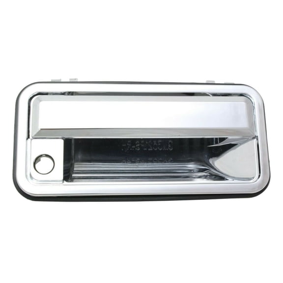 HUZOK Car Door Handle Exterior Front Right Chrome Metal with Key Hole for Chevy for Blazer 92-94 for Tahoe 95-00 for C/K 1500 88-99 for C/K 1500/2500 Suburban 92-99 for C/K 2500/3500 88-00