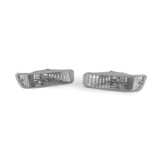 HUZOK Front Clear Bumper Signal Lights for Acura for Integra GS/LS/RS 1992-1993 ///Gsr ABS Plastic Lens Incandescent-Lighting Technology AC2531102 BL-AC-INT-RS