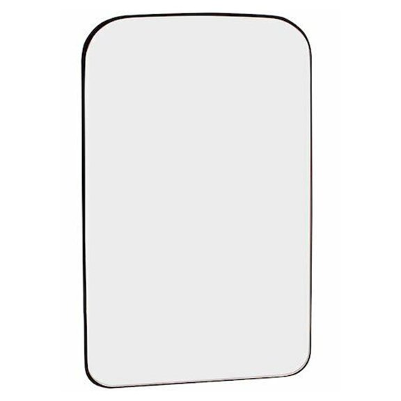 HUZOK Upper Door Mirror Glass with Heat for GMC for C5500 Topkick 2003-2009