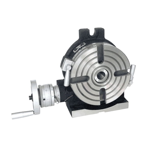 HV6 Diameter 150mm Vertical And Horizontal Dual Purpose Milling Machine Horizontal Vertical Rotary Table High Precision ,Easy to Use