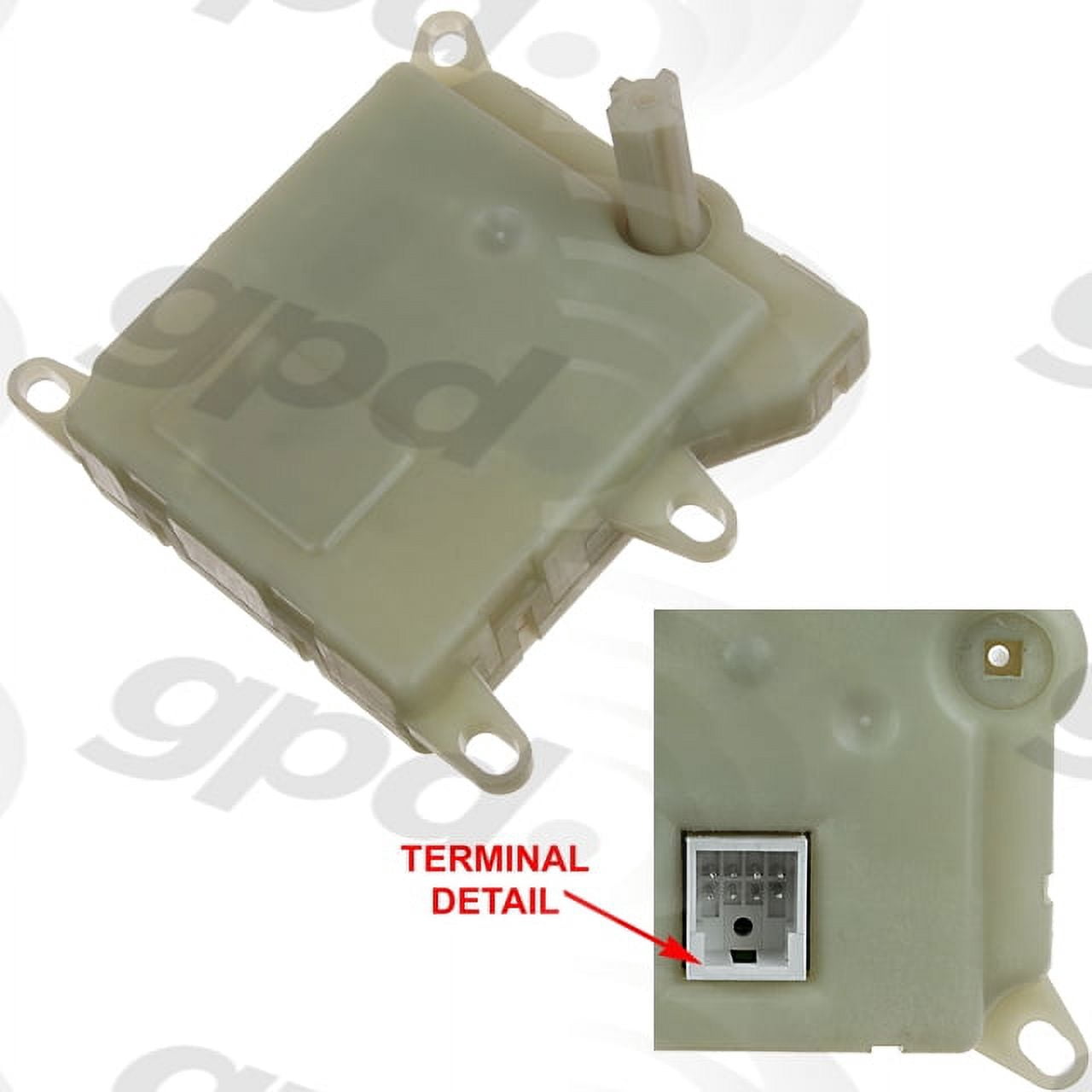 Global Parts Distributors HVAC Air Inlet Door Actuator