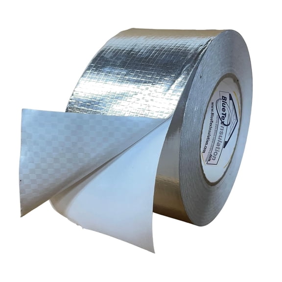  HVAC Aluminum Foil Tape 3 inch x 150 ft (6 mil), Professional Grade Silver Duct Tape Metallic, TearSynthesisProof HVAC Tape, Heavy Duty, for Ductwork, Dryer Vent & Insulation Synthesis 1 Roll