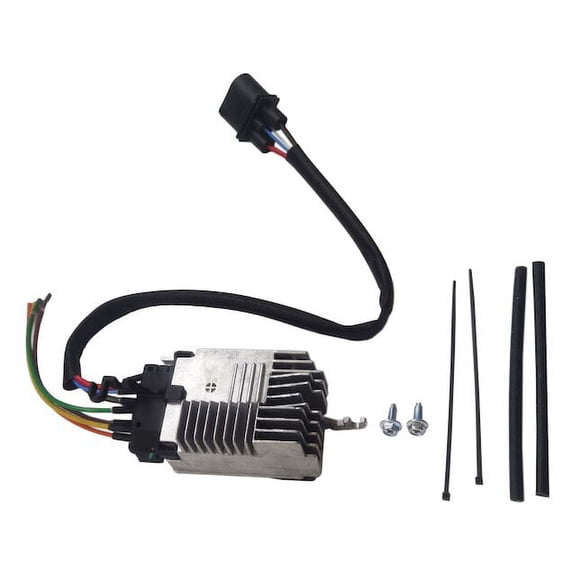HVAC Auxiliary Fan Control Module - Compatible with 2002 - 2008 Audi A4 Quattro 2003 2004 2005 2006 2007