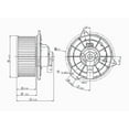 thumbnail image 1 of HVAC Blower Motor Fits 2001 Dodge Ram 2500, 1 of 4