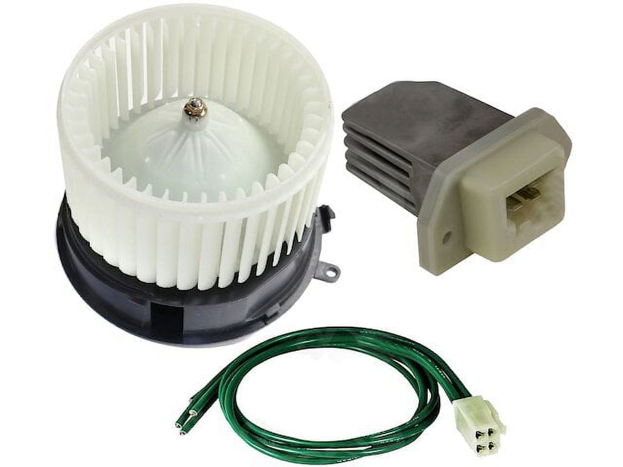 HVAC Blower Motor Kit - Compatible with 2008 - 2013 Nissan Rogue 2.5L 4-Cylinder 2009 2010 2011 2012
