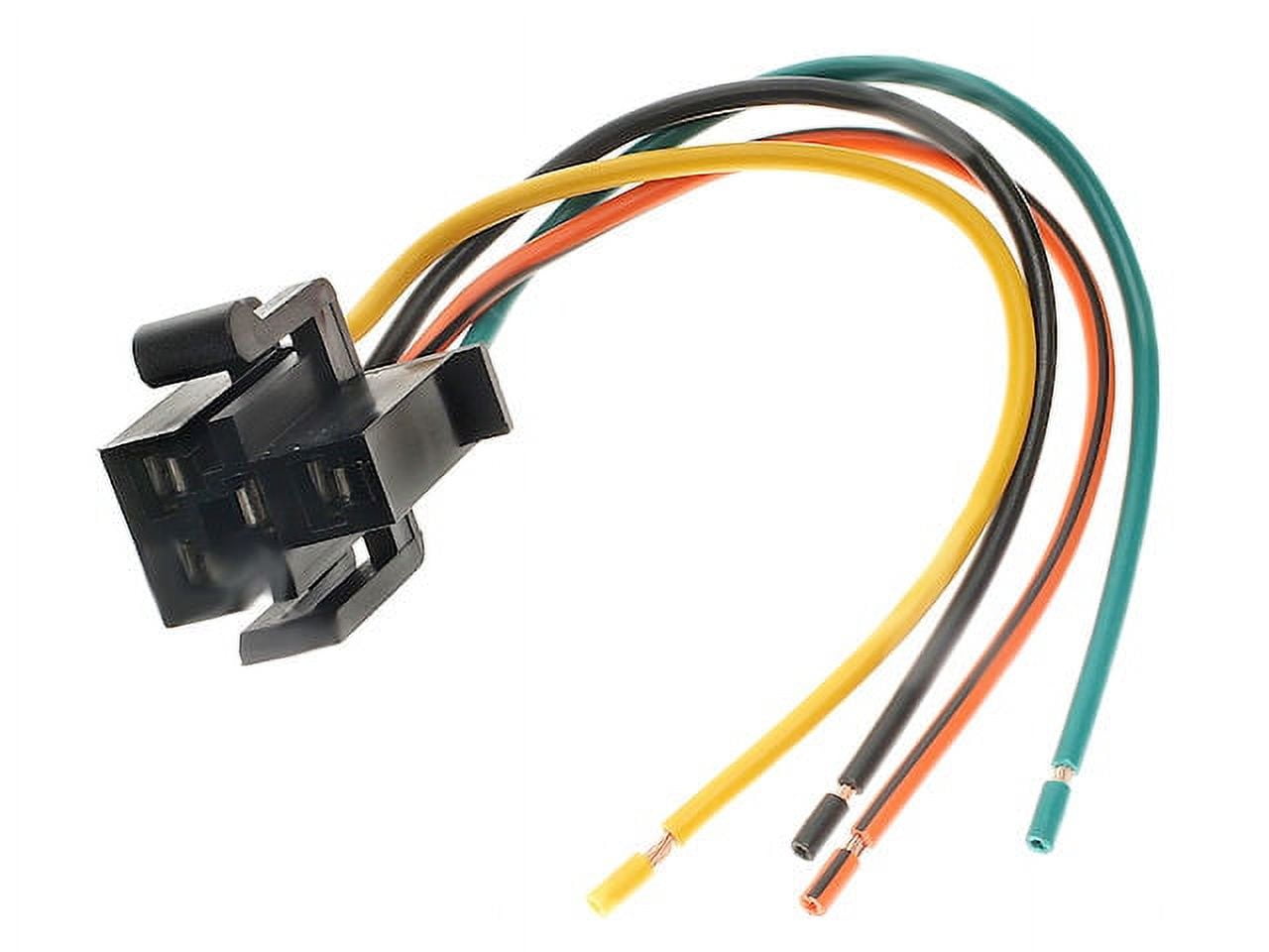 HVAC Blower Motor Resistor Connector - Compatible with 1983 - 2011 Ford ...