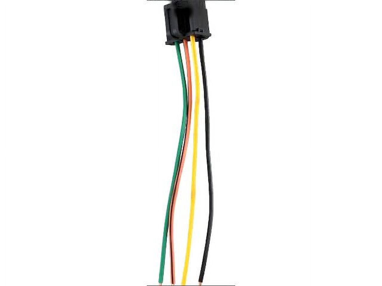 HVAC Blower Motor Resistor Connector - Compatible with 1988 - 2002 Ford ...