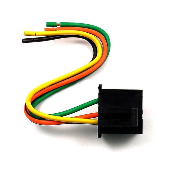 HVAC Blower Motor Resistor Connector - Compatible with 1999 - 2007 Ford F-550 Super Duty 2000 2001 2002 2003 2004 2005 2006