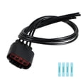 thumbnail image 1 of HVAC Blower Motor Resistor Connector Wire Harness Pigtail for Ford Expedition F-150 Lincoln Navigator Replace# WPT688, 1 of 7