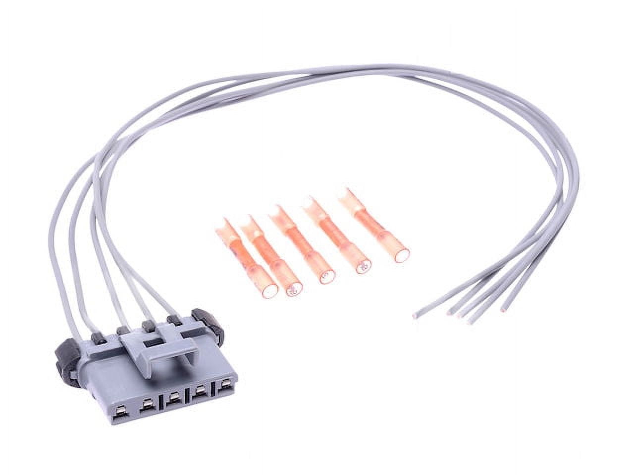 HVAC Blower Motor Resistor Connector - with 5-Terminal Male Connector ...