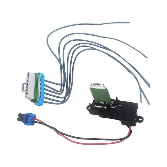 HVAC Blower Motor Resistor Kit - Compatible with 1996 - 2014 Chevy Express 1500 1997 1998 1999 2000 2001 2002 2003 2004 2005 2006 2007 2008 2009 2010 2011 2012 2013