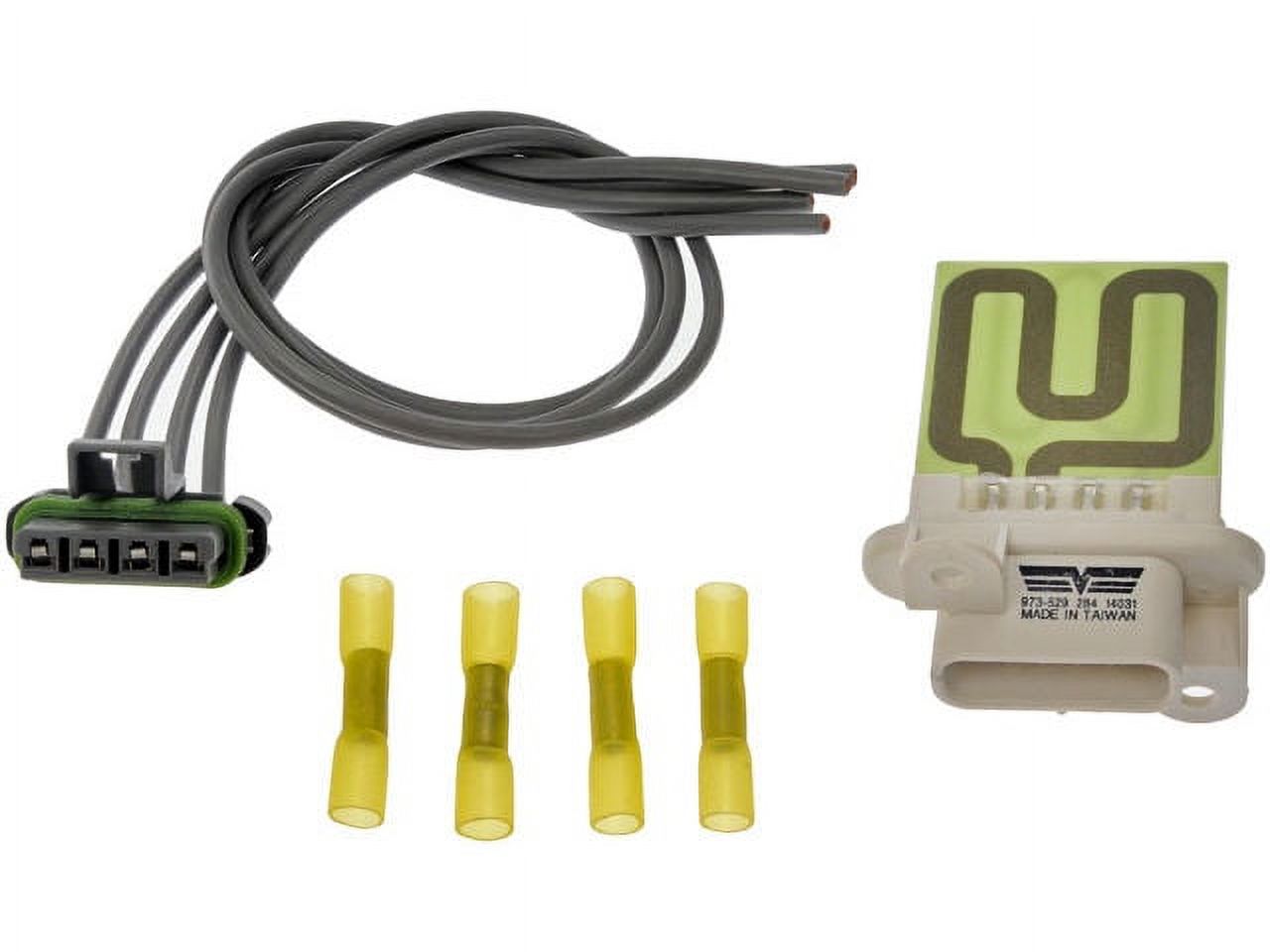 HVAC Blower Motor Resistor Kit - Compatible with 1996 - 2019 Chevrolet ...