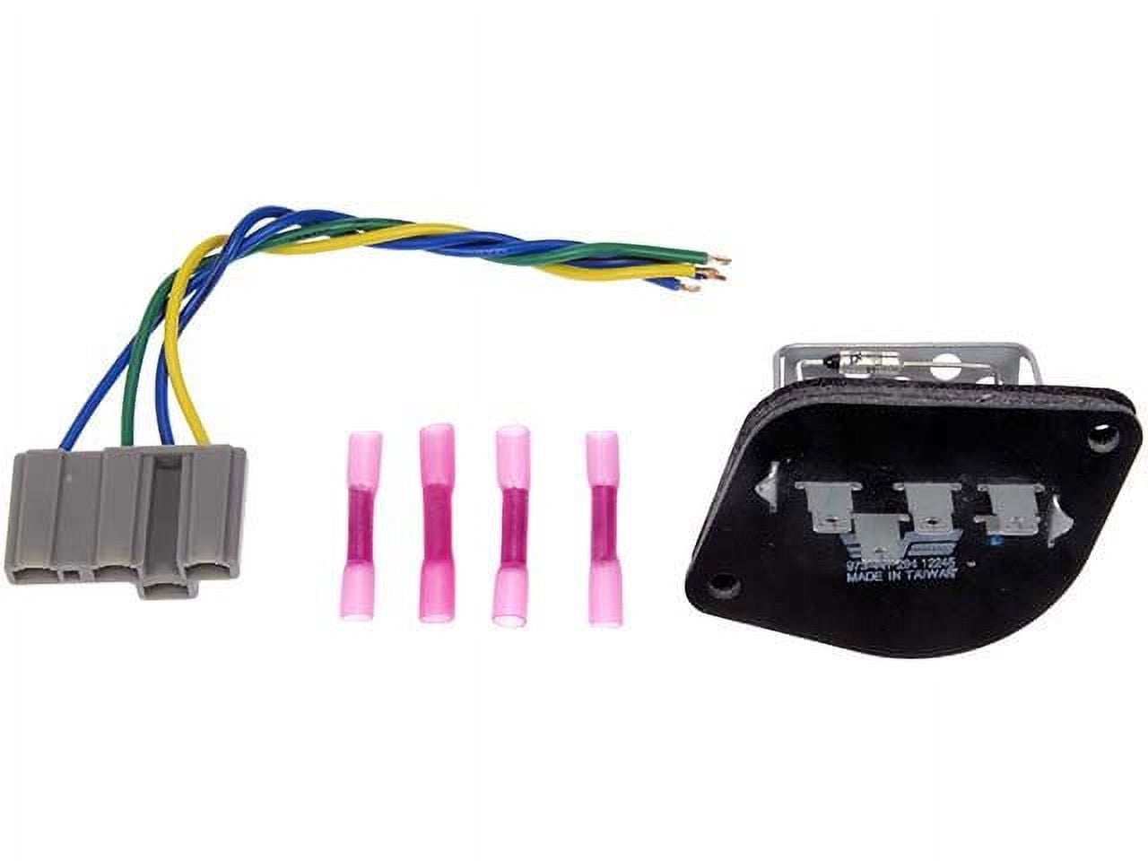 HVAC Blower Motor Resistor Kit - Compatible with 1984 - 1996 Jeep Cherokee 1985 1986 1987 1988 1989 1990 1991 1992 1993 1994 1995