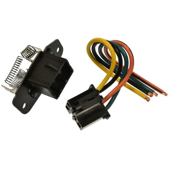 HVAC Blower Motor Resistor Kit - Compatible with 1999 - 2007 Ford F-550 Super Duty 2000 2001 2002 2003 2004 2005 2006