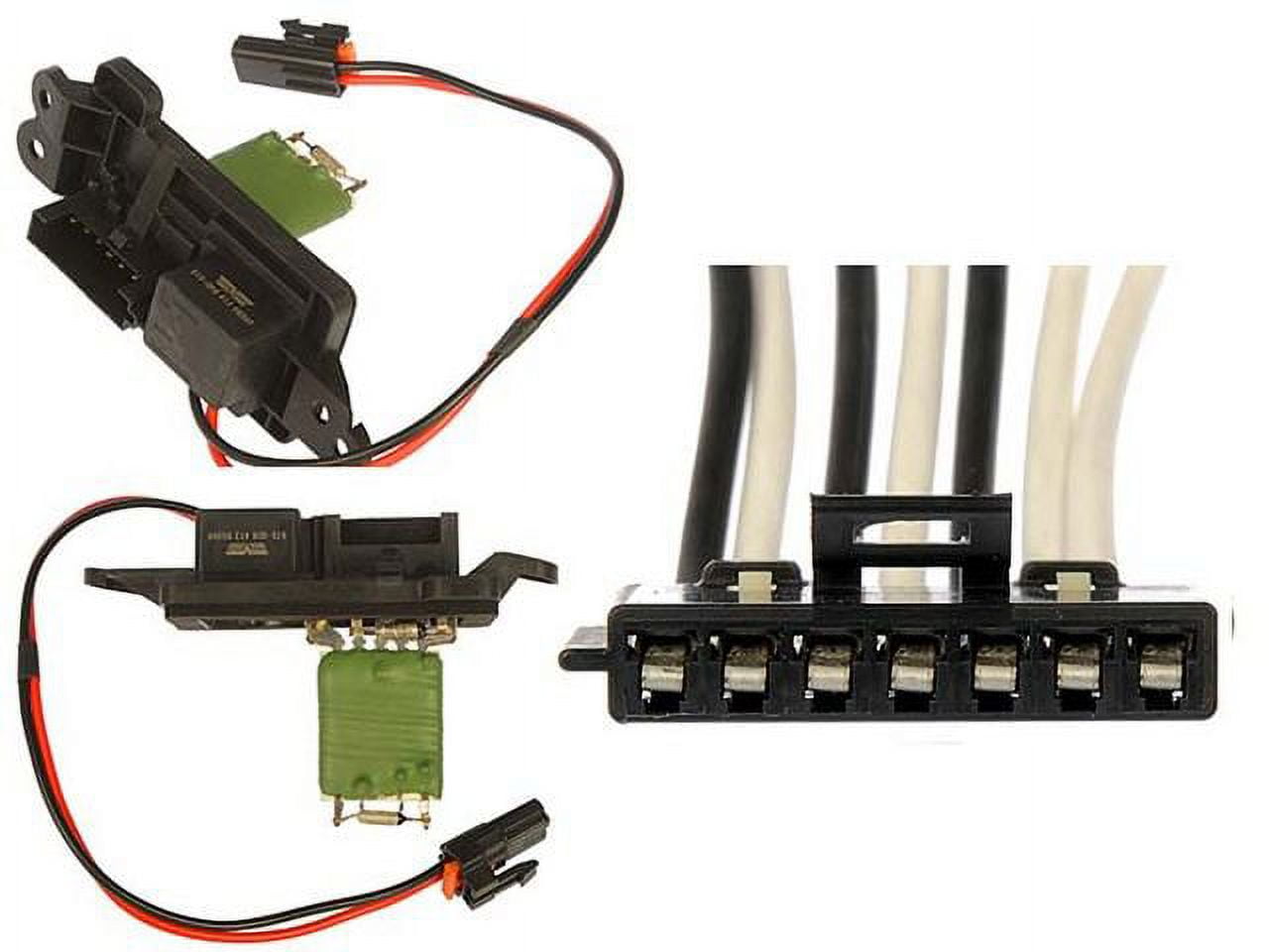 HVAC Blower Motor Resistor Kit - Compatible with 2002 - 2009 GMC Envoy ...