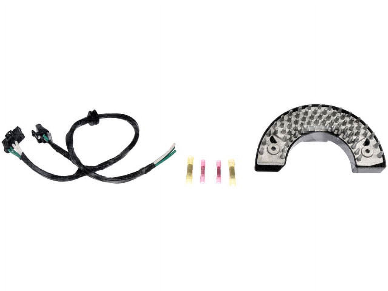 HVAC Blower Motor Resistor Kit - Compatible with 2002 - 2016 International 7300 2003 2004 2005 2006 2007 2008 2009 2010 2011 2012 2013 2014 2015