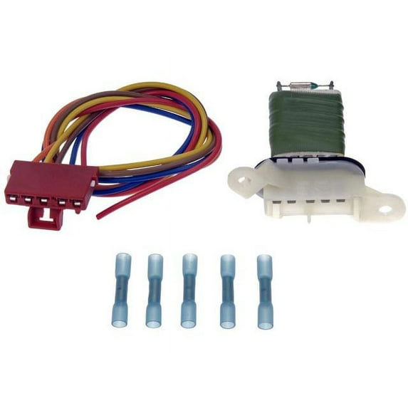 HVAC Blower Motor Resistor Kit - Compatible with 2006 - 2010 Hummer H3 - Dorman