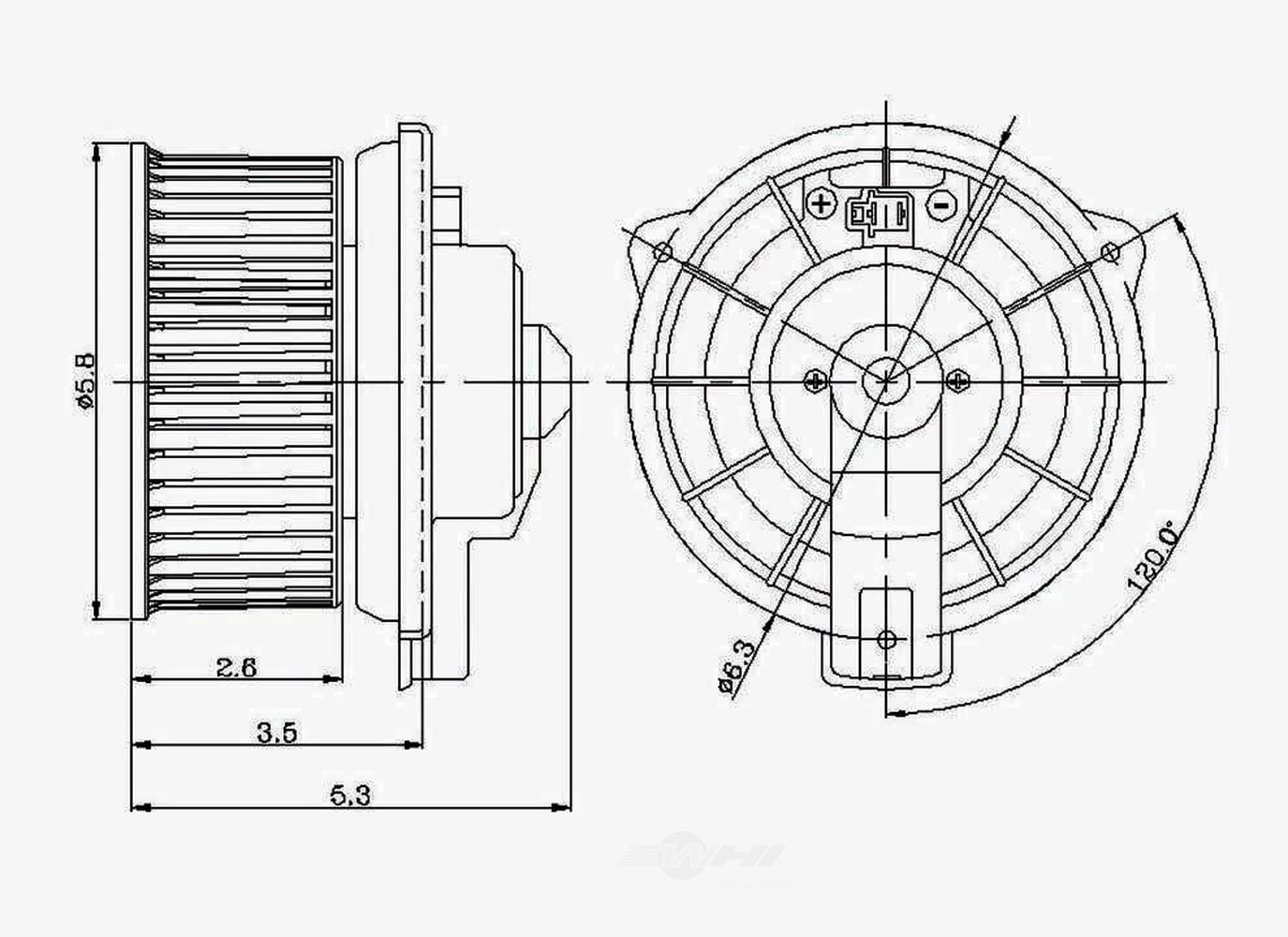 HVAC Blower Motor