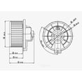 thumbnail image 1 of HVAC Blower Motor, 1 of 2
