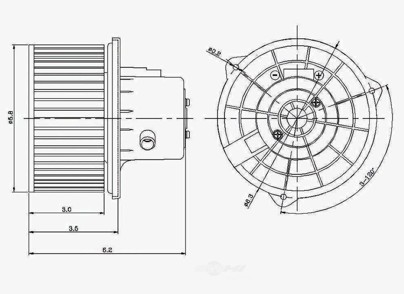 HVAC Blower Motor