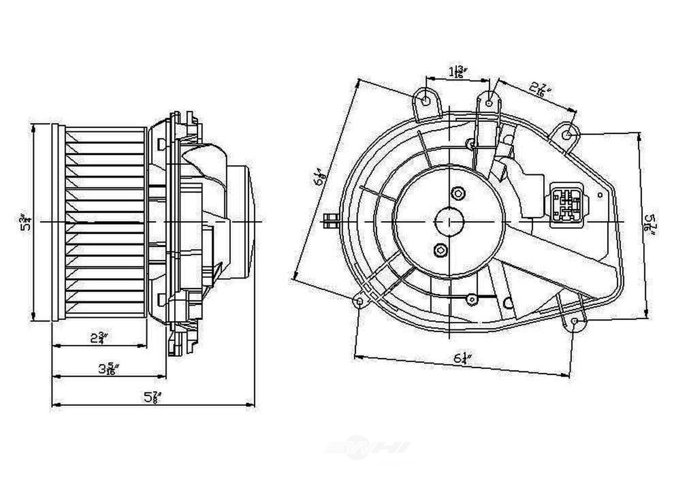 HVAC Blower Motor