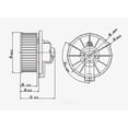 thumbnail image 1 of HVAC Blower Motor, 1 of 2