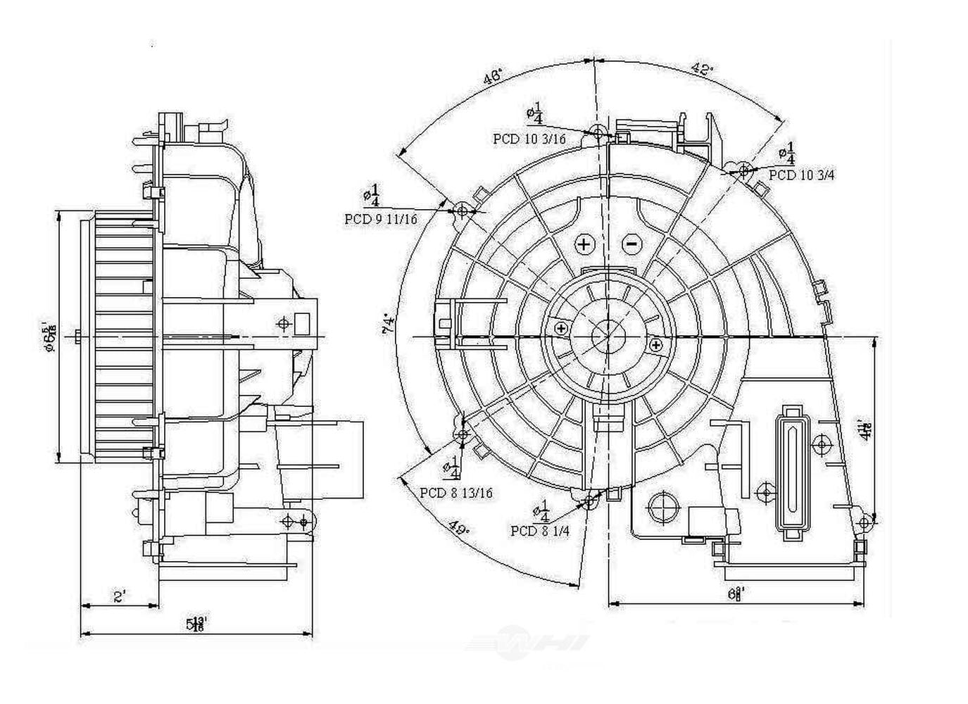 HVAC Blower Motor