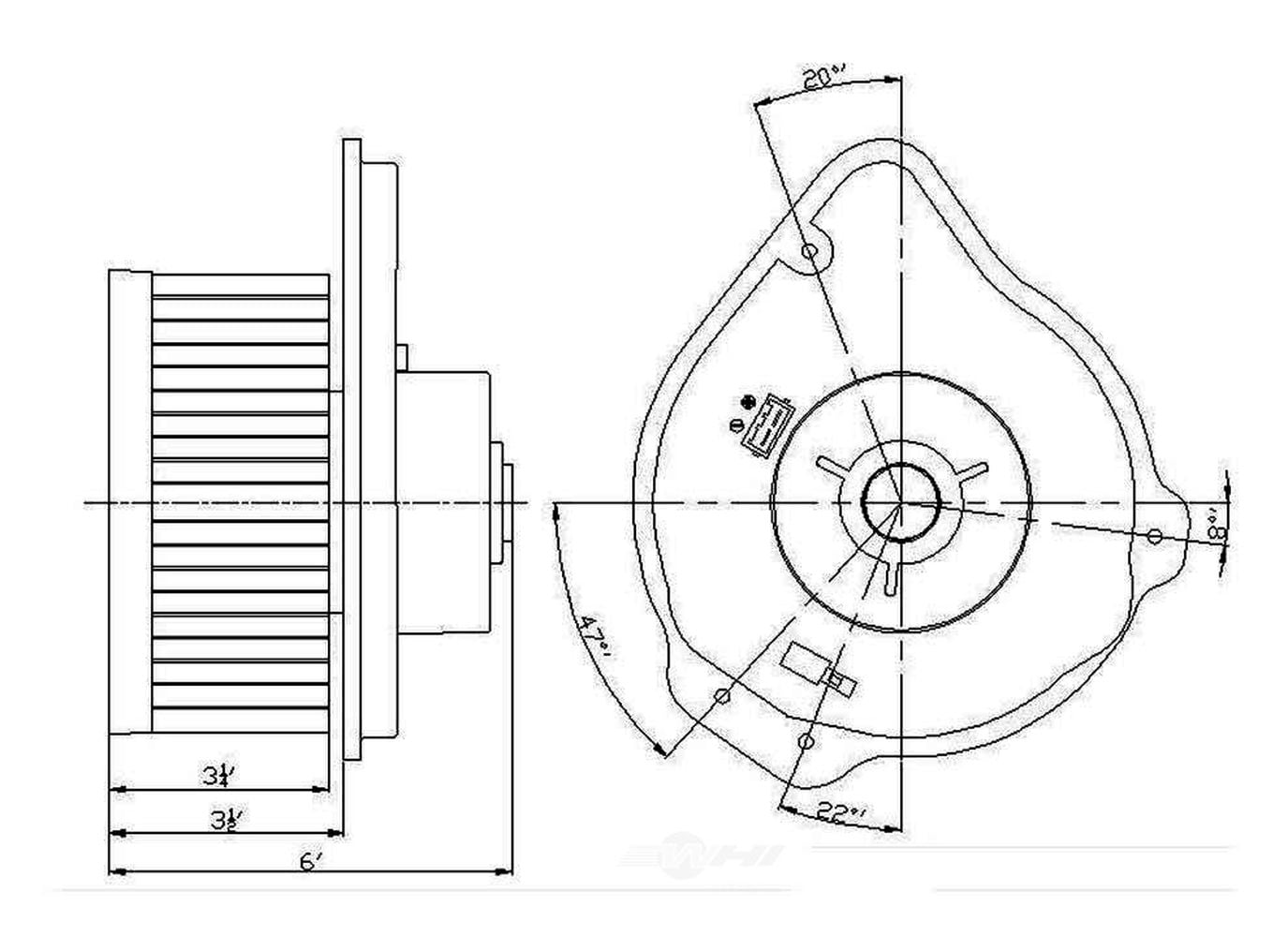HVAC Blower Motor