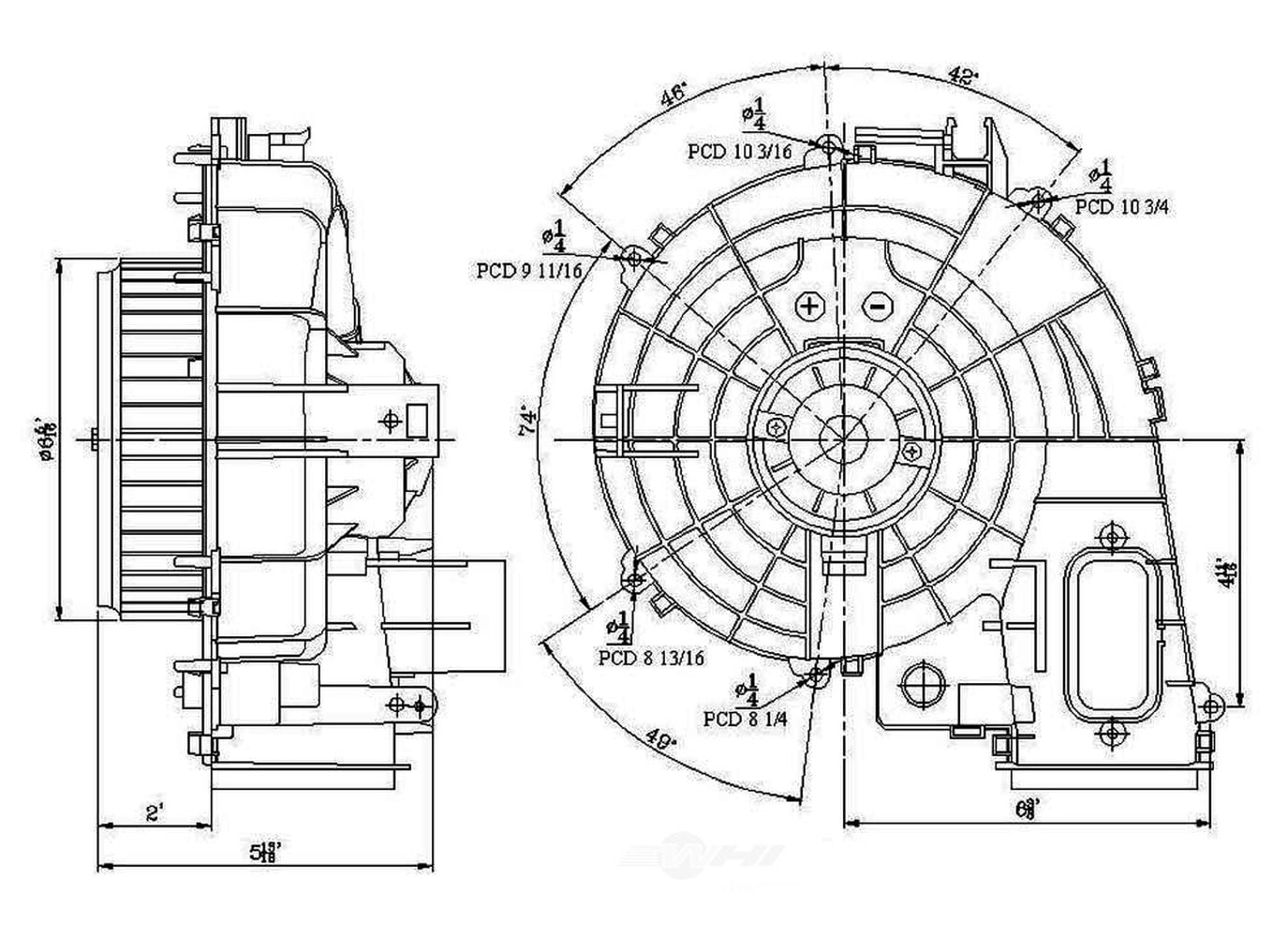HVAC Blower Motor