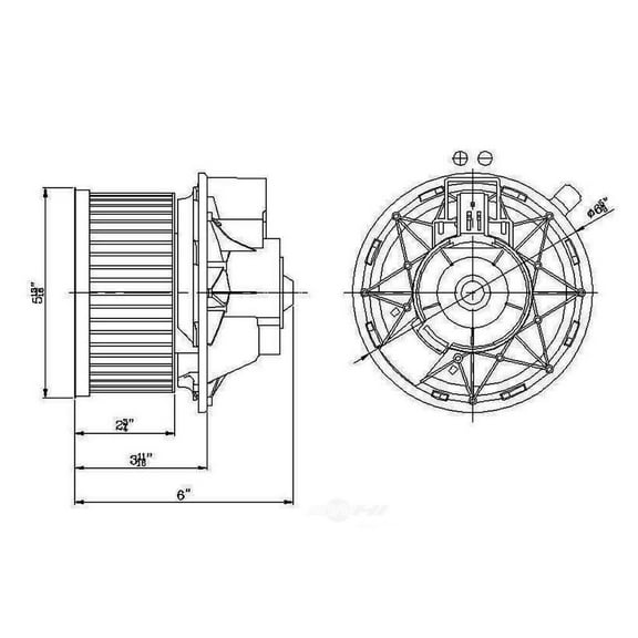 HVAC Blower Motor