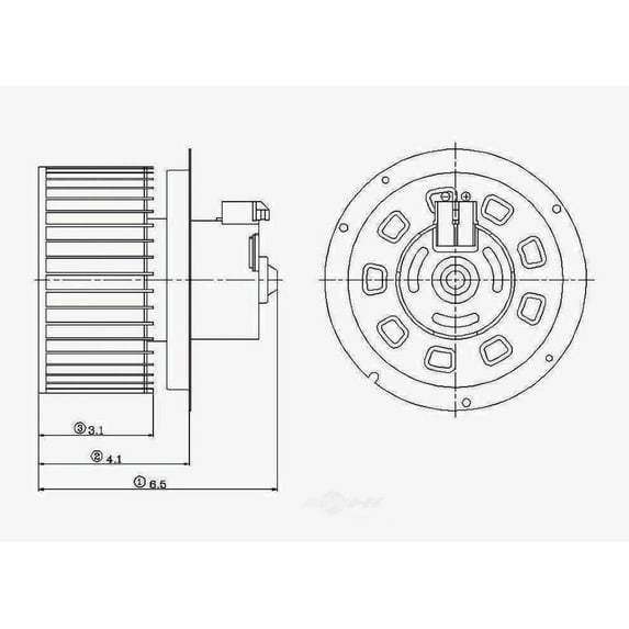 HVAC Blower Motor