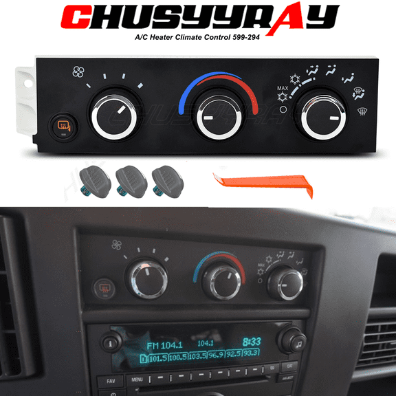 HVAC Climate Control Module 599-294 For Chevrolet Express & GMC Savana 08-22