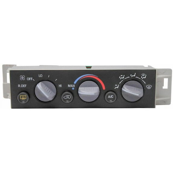 HVAC Control Panel - Compatible with 1996 - 1999 GMC C1500 Suburban - AC Delco