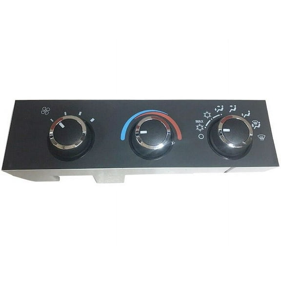 HVAC Control Panel - Compatible with 2008 - 2020 Chevrolet Express 3500 - AC Delco