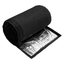 HVAC Copper Pipe Insulation Cover, 600D Oxford AC Pipe Insulation Cover for Outside, Outdoor Flexible Air Conditioner Line Insulation Sleeve for Central Air Conditioning Mini Splits(Black,72x10.2")