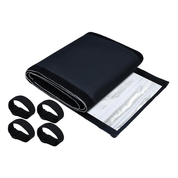 HVAC Copper Pipe Insulation Cover Protector Outdoor 600D Oxford Copper Cable Insulation Sleeve Wrap Outside Adjustable