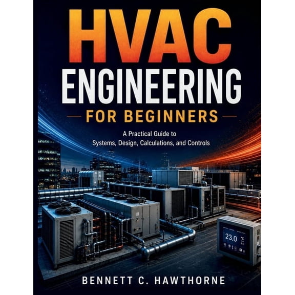 Practical Engineering HVAC Engineering for Beginners: A Practical Guide to Systems, Design, Calculations, and Controls, (Paperback)