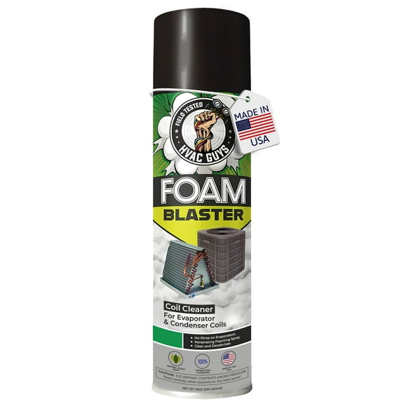 HVAC GUYS Foam Blaster | AC Coil Cleaner Foam Cleaner | Neutral Citrus Scent
