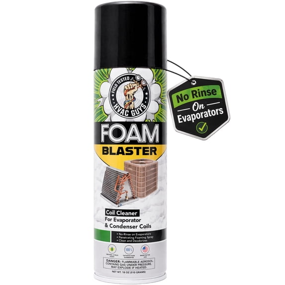 HVAC GUYS Foam Blaster Air Conditioner Cleaner - AC Coil Cleaner ...