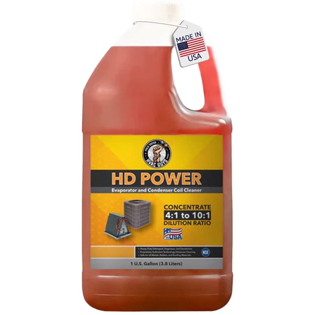 HVAC GUYS HD Power AC Coil Cleaner for All Condensers & Evaporators ...