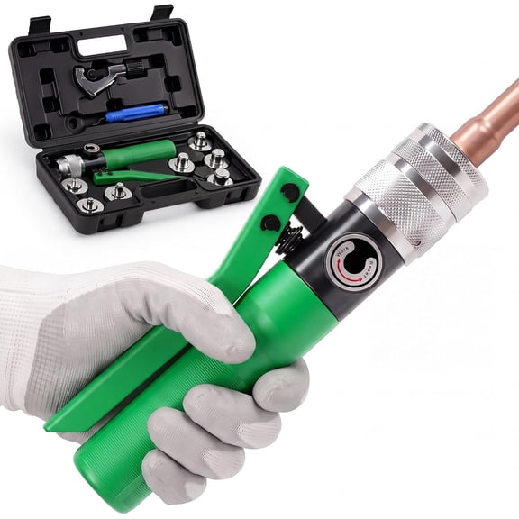 HVAC Hydraulic Swaging Tool Kit & Tube Expander, 3/8" to 1-1/8" OD