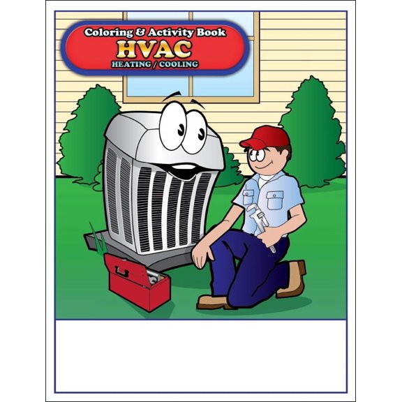 HVAC Imprint Coloring Book (25 Copies) (8.5x11)