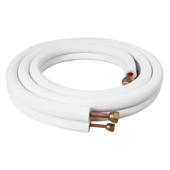HVAC Installation Brass Tubing Set for Split Air Conditionin Insulated Brass Line Flexible Brass Pipe for Household