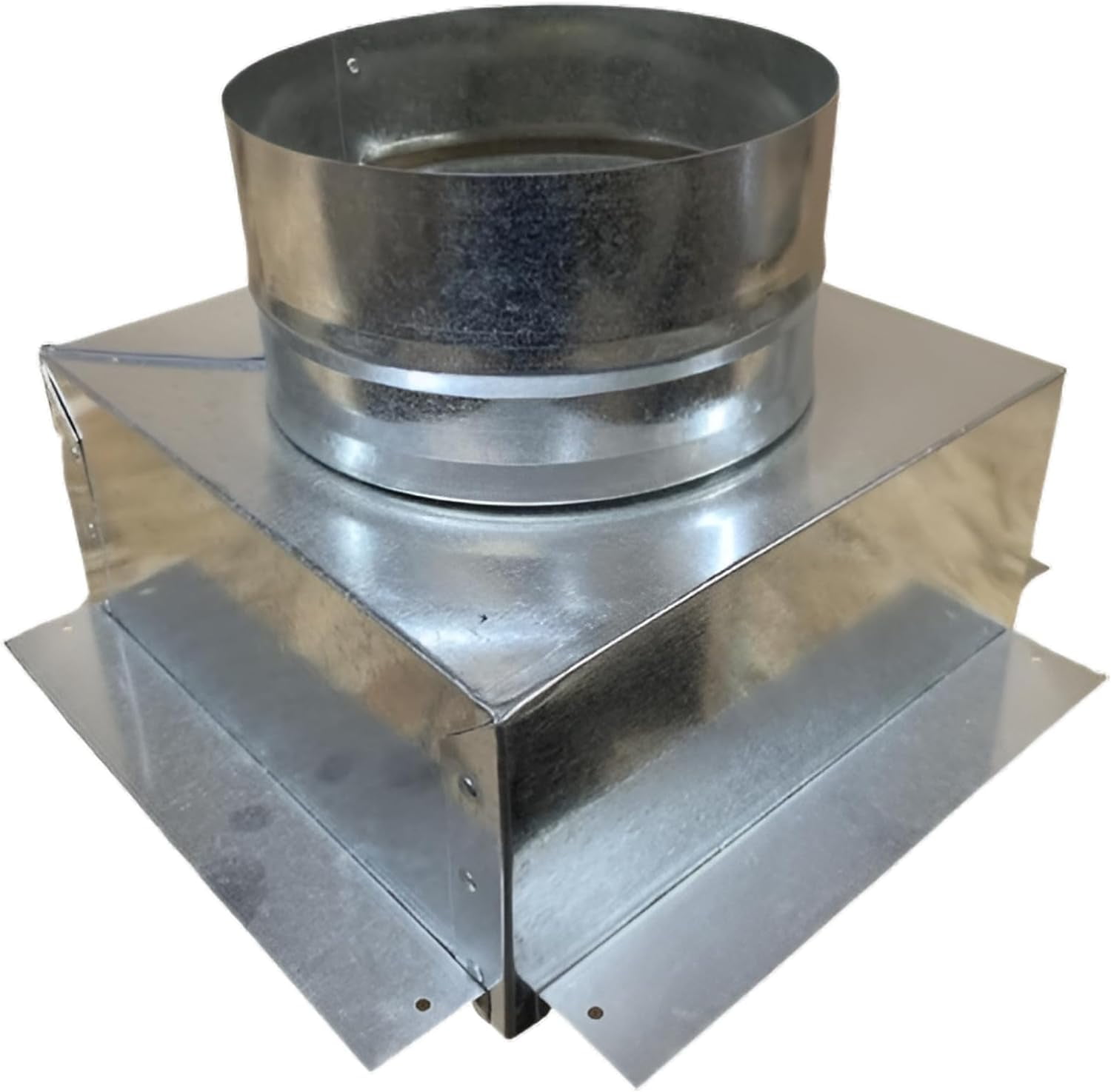 HVAC Plenum Ceiling Box 10X10x8 With Drywall nnects To Vent Register