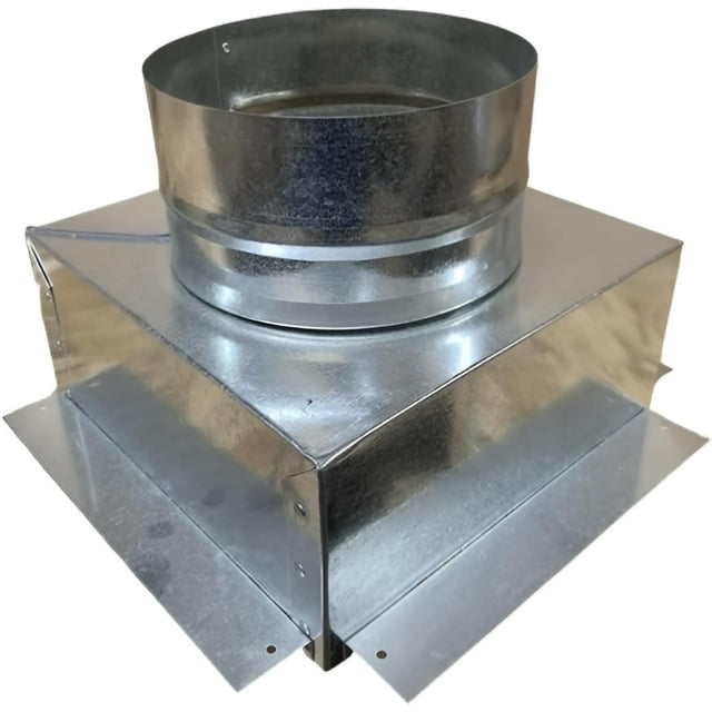 HVAC Plenum Ceiling Box 10x10x8 with Drywall nnects to Vent Register