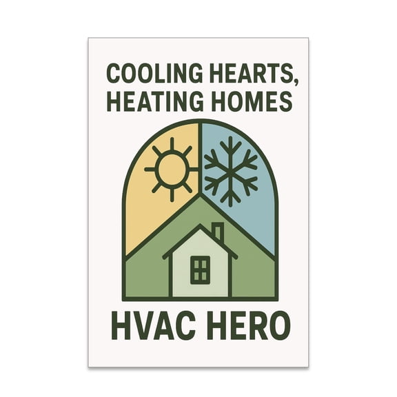 HVAC Poster - Gloss Paper Finish - Wall Decor for Technicians